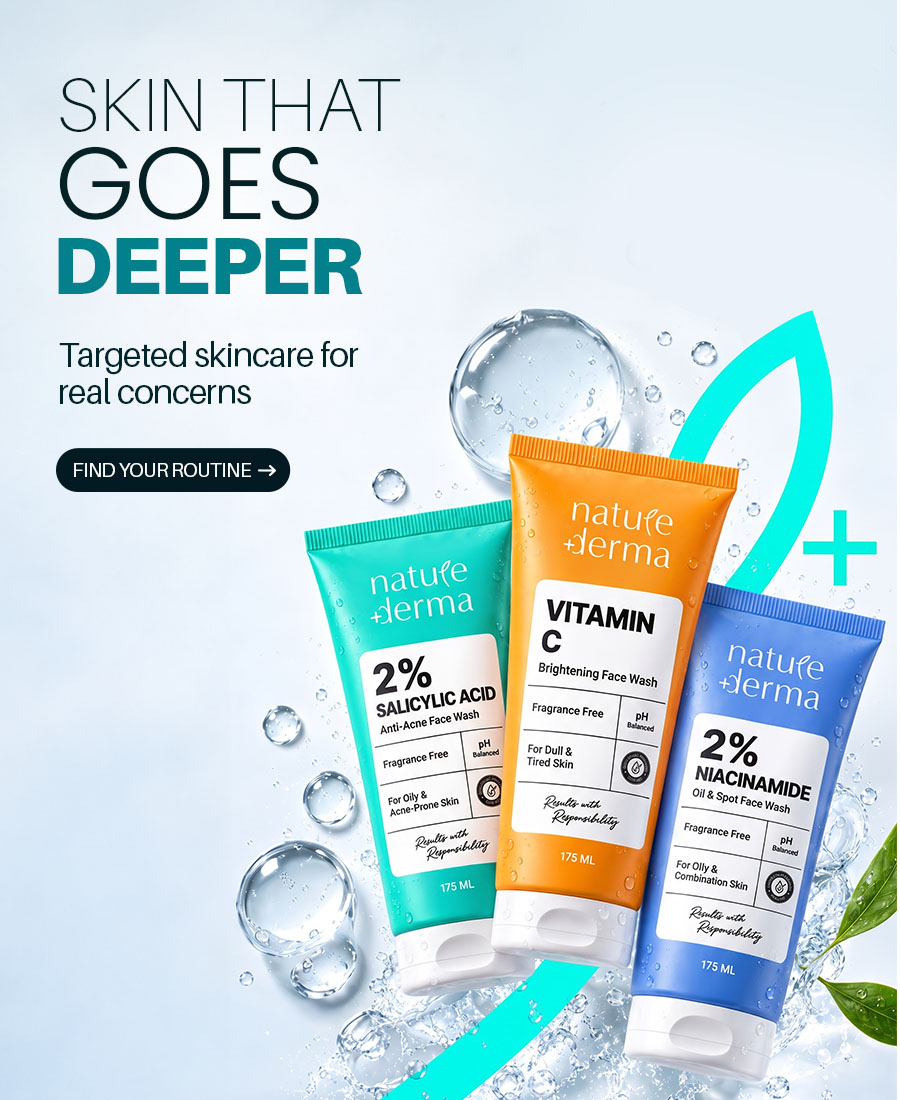 Skin that goes deeper. Targeted skincare for real concerns. Find your routine.